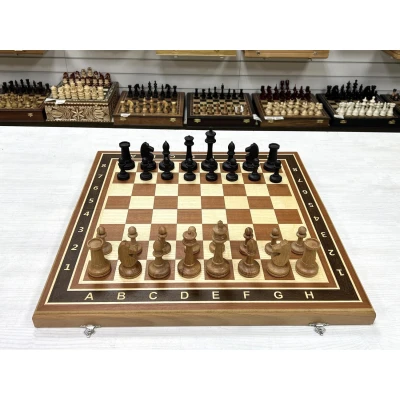 Шахматы нарды шашки Турнир красное дерево большие