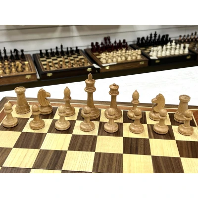 Шахматы этюд орех средние с утяжелением