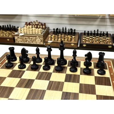 Шахматы этюд орех средние с утяжелением