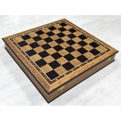 Шахматная доска ларец без фигур Эвкалипт 45 см