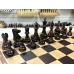 Шахматы подарочные из эвкалипта в ларце с Суприм лакированные