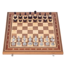 Шахматы турнирные с фигурами из композита Итальянский дизайн Люкс большие