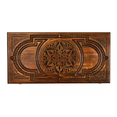 Нарды резные "Армянский фрактал" 60, Ustyan