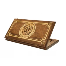 Нарды резные "Золотой Узор 5" 60, Mirzoyan