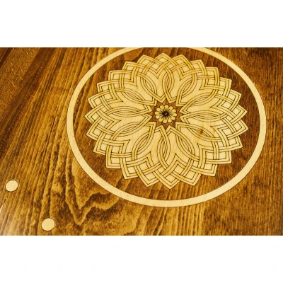 Нарды резные "Орнамент 2", Mirzoyan