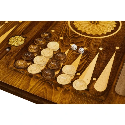 Нарды резные "Орнамент 2", Mirzoyan