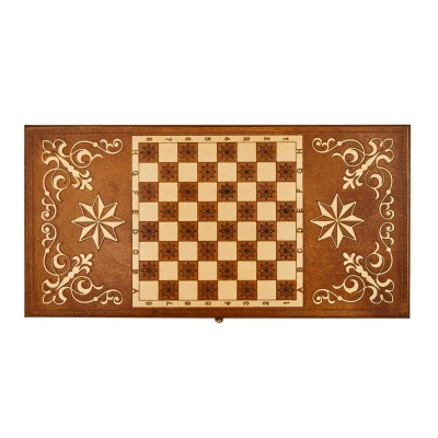 Нарды резные "Звезда 2" 60, Haleyan