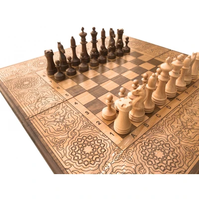 Шахматы + нарды "Модерн 2" 50, Zakaryan