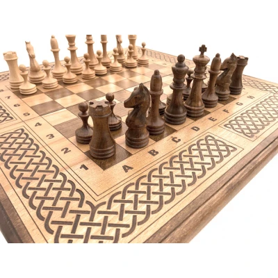 Шахматы + нарды "Модерн 3" 50, Zakaryan