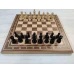 Шахматы Гамбит деревянные из ореха большие 50 на 50 см