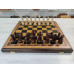 Шахматы турнирные Стаунтон дуб фигуры с утяжелением 45 на 45 см