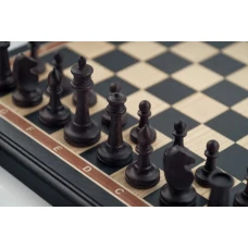 Шахматы турнирные мореный дуб большие с утяжеленными фигурами