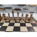 Шахматы турнирные мореный дуб большие с утяжеленными фигурами