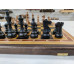 Шахматы профессиональные Индийский Стаунтон дуб с утяжелением