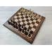 Шахматы деревянные Стаунтон с утяжелением из ореха и ясеня 50 на 50 см большие