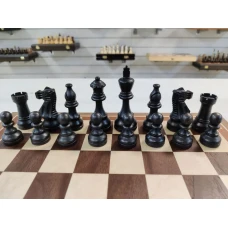 Шахматы турнирные из ореха 40 на 40 см с утяжеленными фигурами стаунтон
