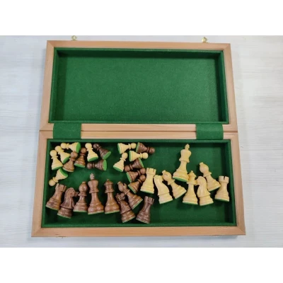 Шахматы деревянные Эндшпиль красное дерево большие 50 на 50 см 