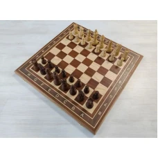 Шахматы деревянные Эндшпиль красное дерево большие 50 на 50 см 