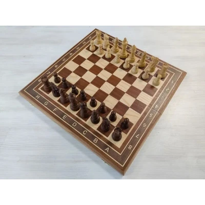 Шахматы деревянные Эндшпиль красное дерево большие 50 на 50 см 