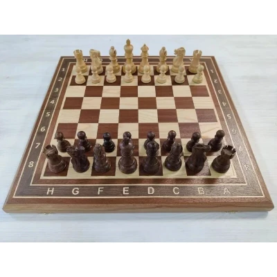 Шахматы деревянные Эндшпиль красное дерево большие 50 на 50 см 