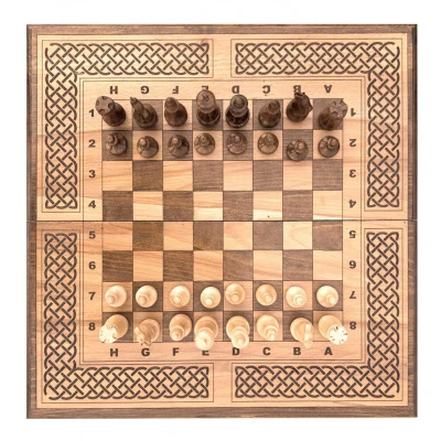 Шахматы + нарды "Модерн 3" 50, Zakaryan