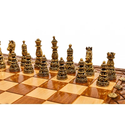 Шахматы резные "Лори" 40, Haleyan