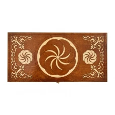 Нарды резные "Бесконечность 3" 60, Haleyan