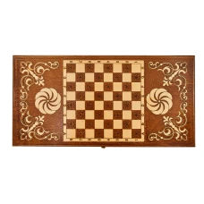 Нарды резные "Бесконечность 3" 60, Haleyan