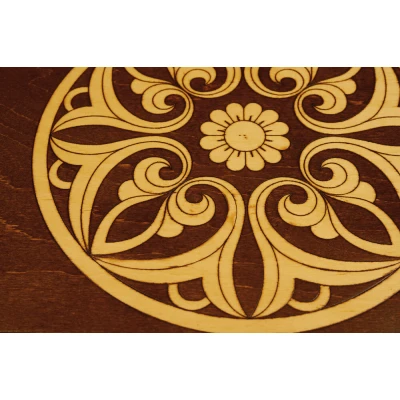 Нарды резные "Узор" 60, Haleyan