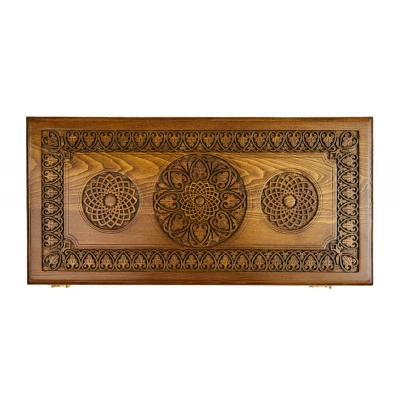 Нарды резные "Орнамент 2", Mirzoyan