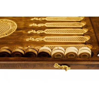 Нарды резные "Орнамент 2", Mirzoyan