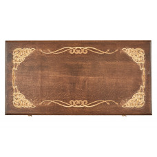 Нарды резные "Гладкие-2" 60, Ustyan