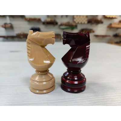 Шахматные фигурыдеревянные Точенка липа без доски ручной работы