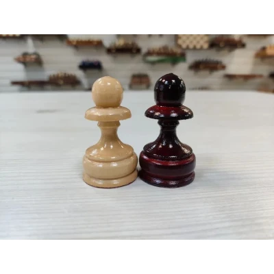 Шахматные фигурыдеревянные Точенка липа без доски ручной работы