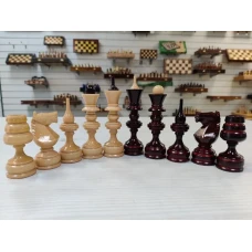 Шахматные фигурыдеревянные Точенка липа без доски ручной работы
