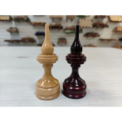 Шахматные фигурыдеревянные Точенка липа без доски ручной работы