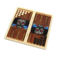Нарды деревянные подарочные Калавера с полем для шашек