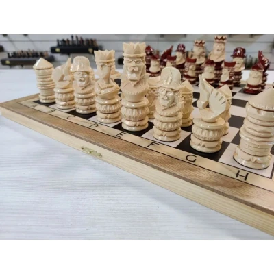 Шахматы резные ручной работы Матросы