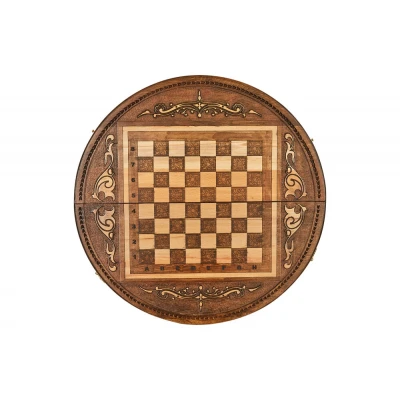 Шахматы + нарды резные "Аревик" 60, Mkhitaryan