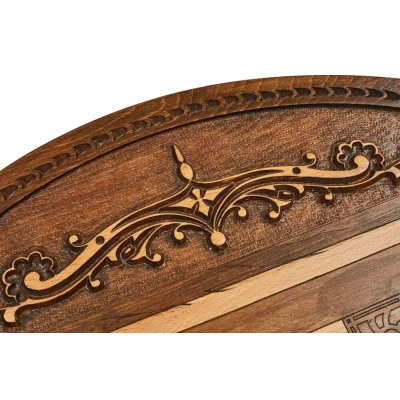 Шахматы + нарды резные "Аревик" 60, Mkhitaryan