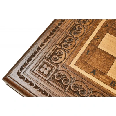 Шахматы + нарды резные "Наира" 50, Mkhitaryan