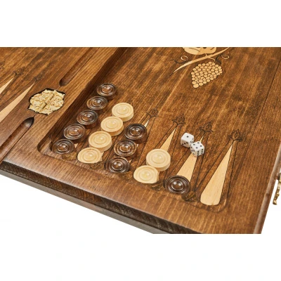 Шахматы + нарды резные "Наира" 50, Mkhitaryan