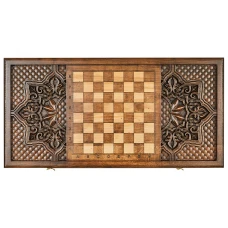 Нарды резные "Орнамент 3", Mkhitaryan