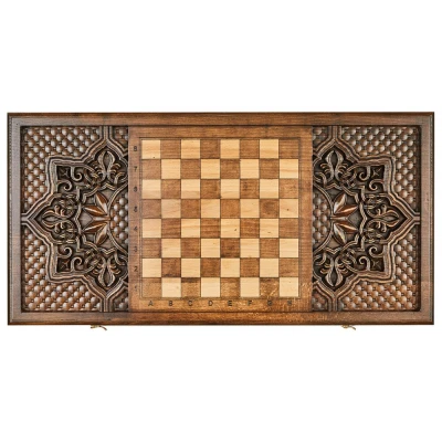 Нарды резные "Орнамент 3", Mkhitaryan