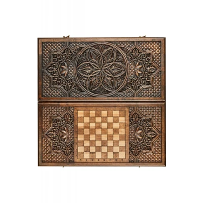 Нарды резные "Орнамент 3", Mkhitaryan