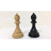 Шахматные фигуры Стаунтон композит черные большие без доски