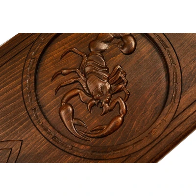 Нарды резные "Скорпион" 60, Mkhitaryan