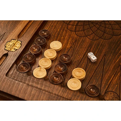 Нарды резные "Скорпион" 60, Mkhitaryan