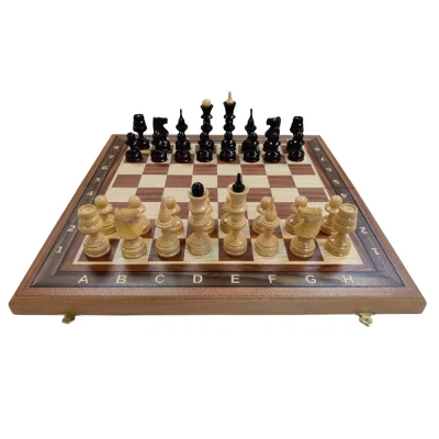 Шахматы подарочные Точенка красное дерево