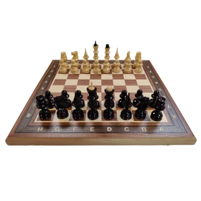 Шахматы подарочные Точенка красное дерево